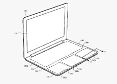 Apple получила патент на MacBook с большим тачпадом вместо клавиатуры