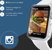 Представлен концепт Instagram для Apple Watch