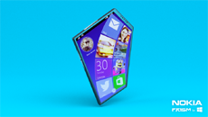 Концепт угловатого смартфона Nokia Prism