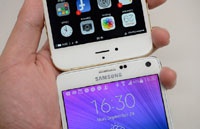 iPhone 6 Plus обогнал Galaxy Note 4