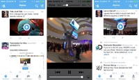 В мобильной версии Twitter появилась возможность просмотра видео прямо из ленты новостей