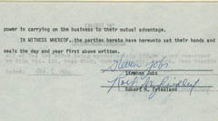 Документ с подписью Стива Джобса продан за $40 тыс.