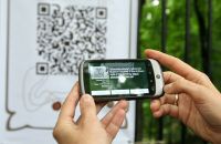 На киевских достопримечательностях появились QR-коды