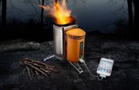 Заряжать iPhone можно от костра