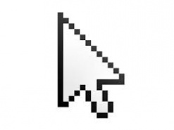 Почему курсор мыши наклонён на 45°?