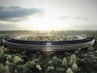 Apple Campus 2 засняли с дрона в 4К разрешении