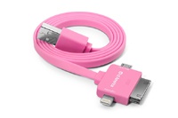 Зарядный кабель с мультиразъёмом подходит к любым смартфонам