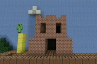 Super Mario скрестили с Minecraft