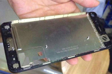 Фронтальная панель iPhone 6 на фото