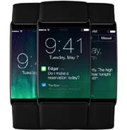 Концепт iWatch под управлением iOS 7