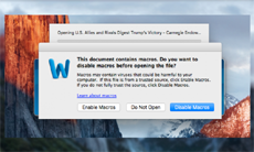 Вредоносные документы Word атакуют компьютеры на базе Windows и macOS
