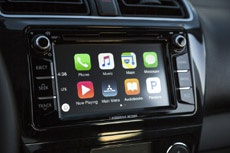 Mirage 2017 станет первым автомобилем Mitsubishi в США с поддержкой Apple CarPlay
