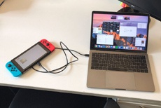 Nintendo Switch можно использовать как внешний аккумулятор для MacBook Pro