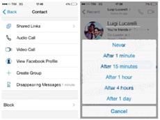 В Facebook Messenger появятся самоуничтожающиеся сообщения
