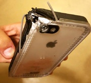 iPhone спас жизнь человека во время стрельбы