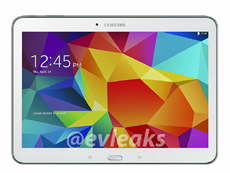 Пресс-фото планшета Samsung Galaxy Tab 4 10.1 в белом и черном корпусе