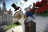Алису из Страны чудес переселили в Minecraft