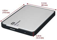 WD начал продажи тонкого накопителя емкостью 2 ТБ в металлическом корпусе