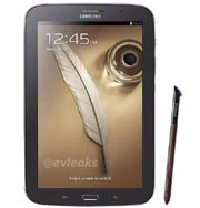 Samsung Galaxy Note 8.0 появится в коричнево-чёрном корпусе