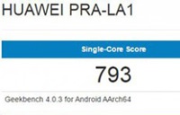 Смартфон Honor Prague был замечен на сайте Geekbench