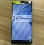 Samsung Galaxy Note 7 с активным дисплеем на живых фото