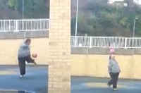 Толстый безработный рыбак стал хитом интернета благодаря тренировкам с футбольным мячом