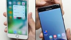 iPhone 7 Plus против Samsung Galaxy Note 7: тест на прочность