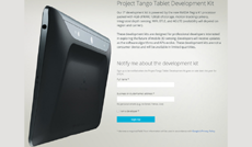 Google представила планшет с захватом объемной информации об окружающем мире