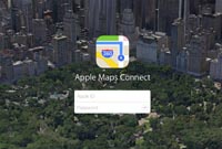Apple запустила новый сервис Apple Maps Connect