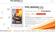 Проект по выпуску смартфона Freedom 251 за $4 оказался аферой