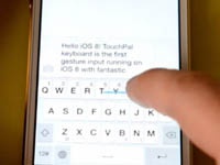 TouchPal продемонстрировала работу своей клавиатуры на iOS 8
