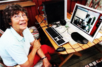 75-летняя шведка выходит в Сеть на скорости 40 Гбит/с