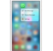 Следующая версия WhatsApp обзаведется поддержкой 3D Touch