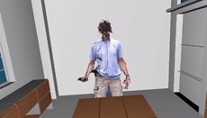 Инженер перенёс себя в виртуальную реальность с помощью Kinect и Oculus Rift