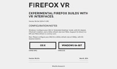 Mozilla открыла сайт виртуальной реальности