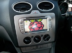Одноплатный компьютер Raspberry Pi прижился в автомобиле Ford Focus