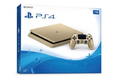 Sony выпускает золотистую PlayStation 4 Slim