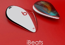 Концепт музыкального смартфона Apple iBeats