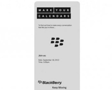 BlackBerry выслала приглашения для прессы