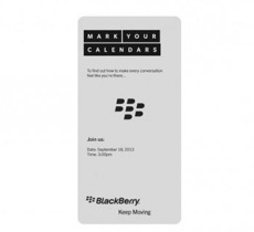 BlackBerry выслала приглашения для прессы