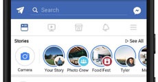 Facebook обновила сервис Stories