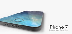 Концепт iPhone 7 с экраном на всю лицевую панель (Фото)