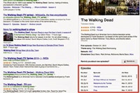 Google интегрировал в поиск информацию о сериалах и телешоу