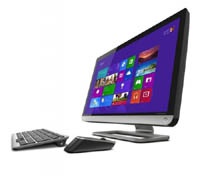 Toshiba показала моноблок с «подбородком»