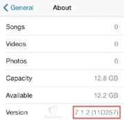 Совсем скоро выйдет обновление iOS 7.1.2