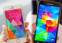Сравнение Samsung Galaxy S5 и iPhone 5s