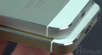 Золотой корпус iPhone 5S в новом видео