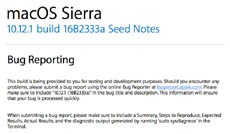 Apple выпустила macOS Sierra 10.12.1 beta 2 для Mac