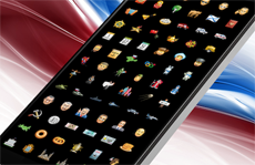 В России создали патриотичный мессенджер с Путиным, Жириновским и балалайкой