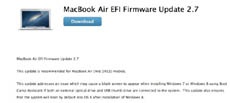Apple выпустила обновление прошивки для MacBook Air 2013